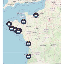 Dispersion des cendres en mer